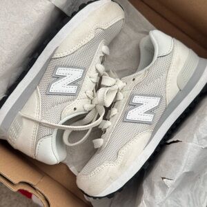 New Balance Light Gray Athletic Shoes